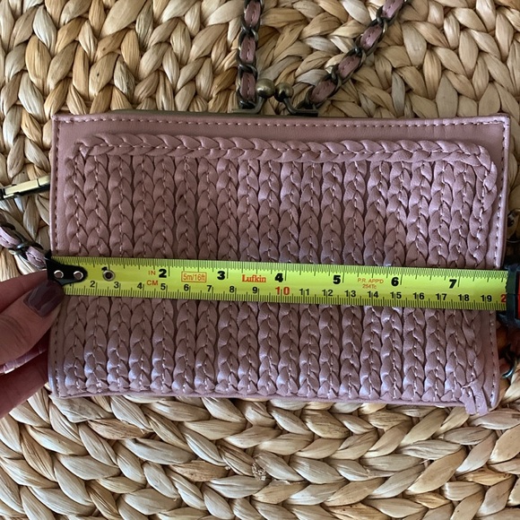 Antik Kraft Dusty Rose Crossbody Handbag Purse Clutch. - Picture 6 of 7